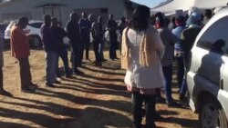 Voters Wait Patiently to Cast Their Votes