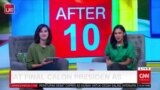 Laporan Langsung VOA untuk CNN Indonesia : Debat Final Calon Presiden AS