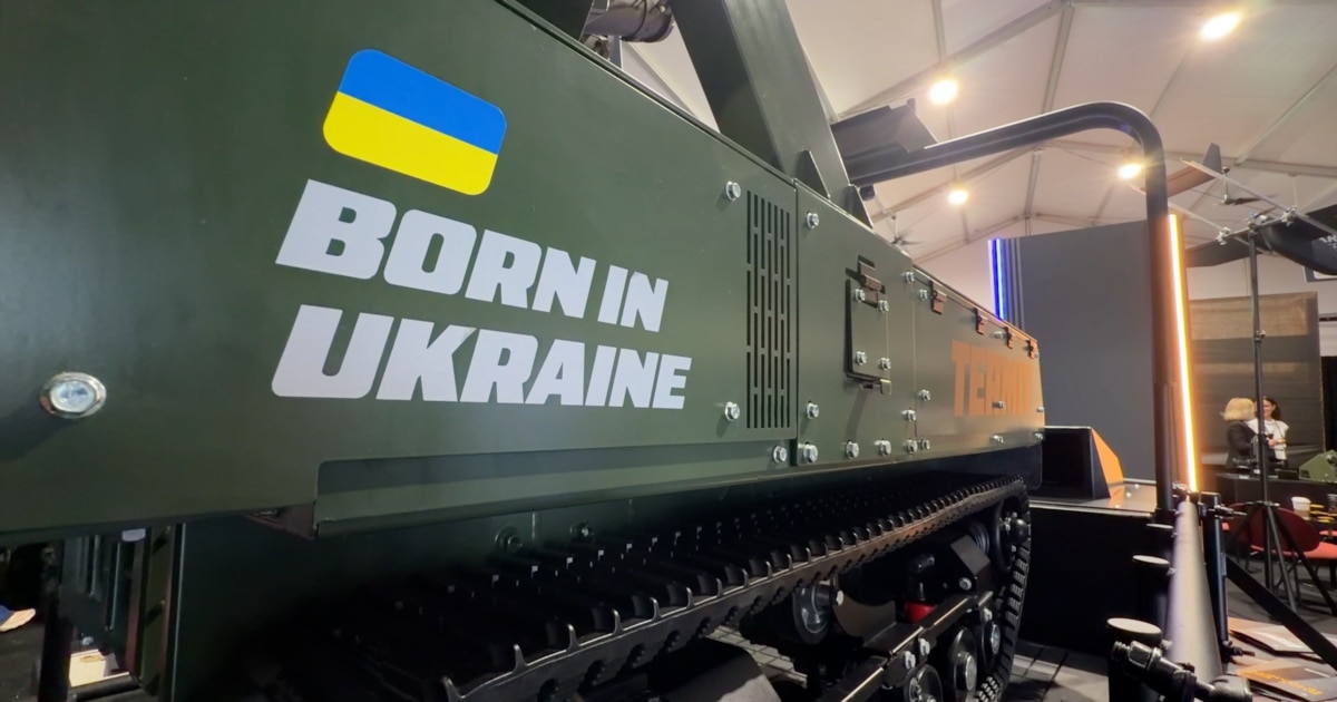 Ukraine showcases its defense tech at the AUSA Expo 2026 