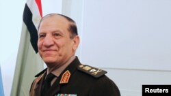 Egypt's Chief of Staff of the Armed Forces Sami Anan during a meeting in Cairo, Egypt March 29, 2011.