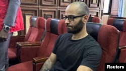 FILE - Tigran Gambaryan in Abuja, Nigeria, April 4, 2024. Nigeria has released him on humanitarian grounds after holding him for eight months on cryptocurrency money laundering accusations.