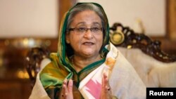 Perdana Menteri Bangladesh Sheikh Hasina mengecam warga Bangladesh yang melakukan migrasi (foto: dok).