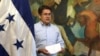 El entonces presidente de Honduras, Juan Orlando Hernández, en Tegucigalpa, en octubre de 2019, tras conocerse que su hermano, Juan Antonio 'Tony' Hernández, fue declarado culpable de tráfico de drogas en Estados Unidos. 