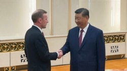 美国国家安全顾问杰克·沙利文(Jake Sullivan)周四(8月29日)在北京会见中国国家主席习近平。