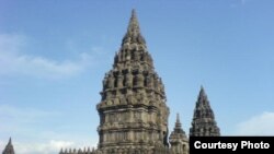 Candi Prambanan, Candi Hindu terbesar di Yogyakarta, akan menjadi salah satu lokasi yang dikunjungi oleh keluarga mantan Presiden AS Barack Obama pekan ini. (Foto: dok). 