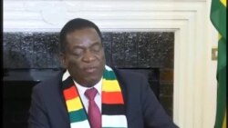 UMnangagwa Ukhuluma Ngokunqoba Kwakhe Kukhetho Olusanda Kwenziwe eZimbabwe