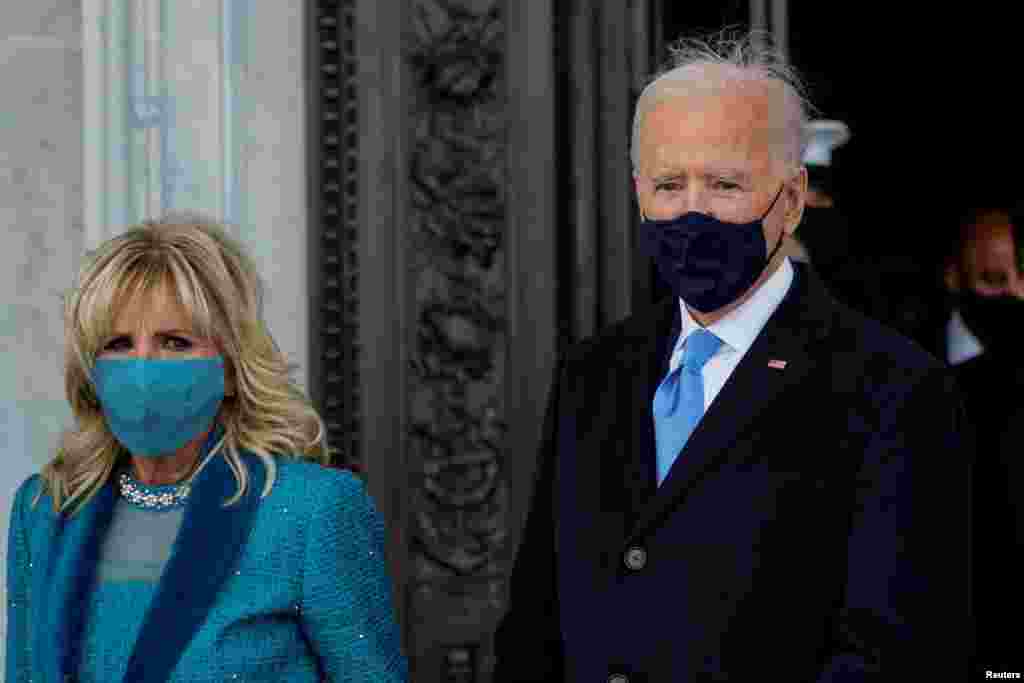 U.S. President Joe Biden and first lady Jill Biden