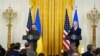拜登在白宫迎接泽连斯基：美国人民和乌克兰人民“自豪地站在一起”