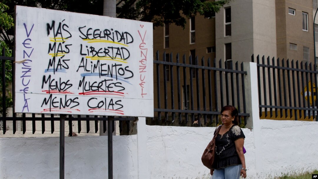 La inseguridad es junto a la escasez y el desabastecimiento uno de los principales problemas de los venezolanos.