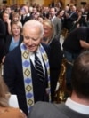 President Joe Biden departs after signing a proclamation to establish the Chuckwalla National Monument and the Sáttítla Highlands National Monument during an event in the East Room of the White House in Washington, Jan. 14, 2025.