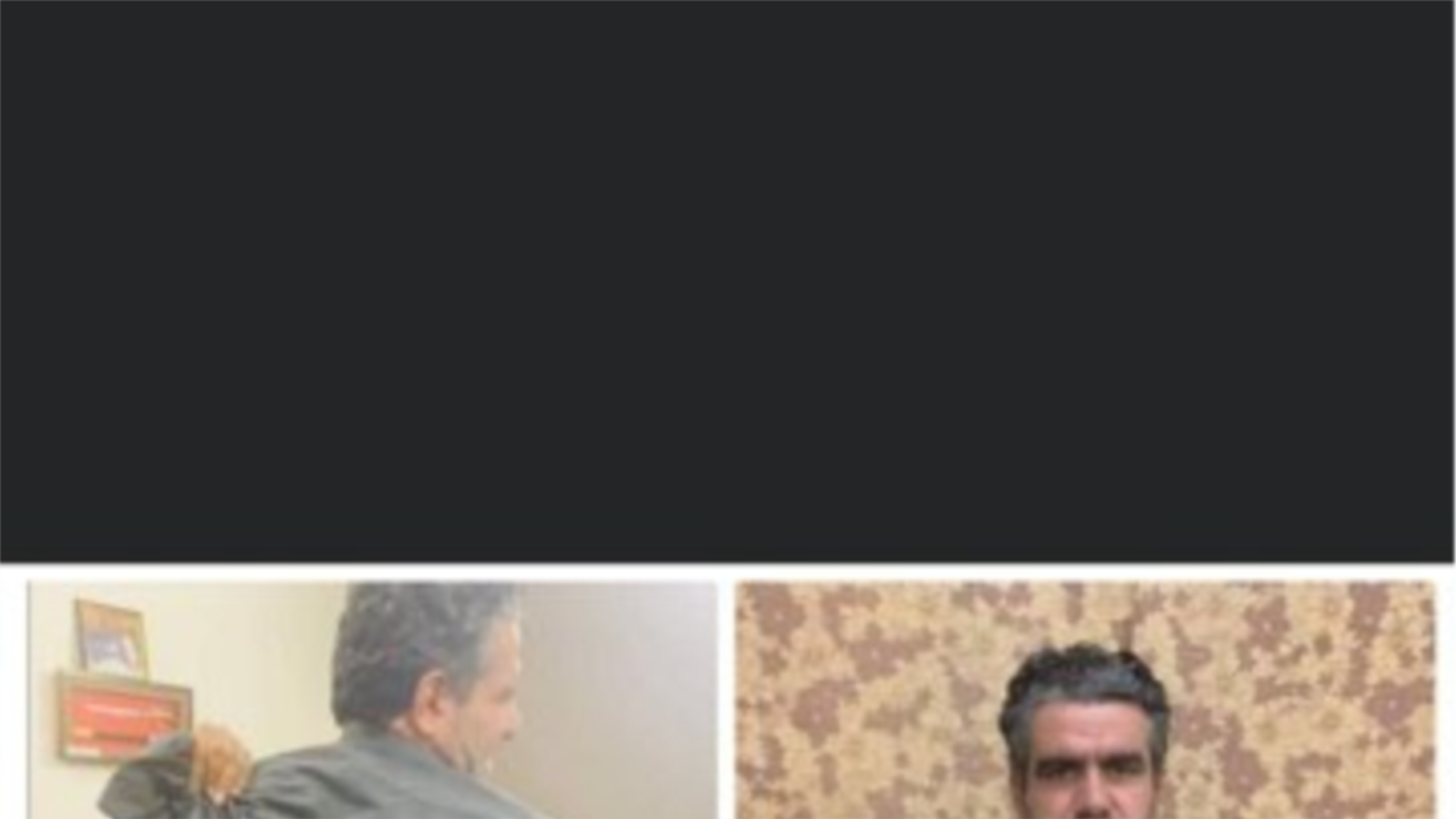 Two reporters — Abdul Mateen Achakzai, upper right, and Saeed Khan Achakzai —show their injuries that they claim they received while being held by security forces in Pakistan's Baluchistan province. (Niamatullah Sarhadi/VOA)
