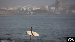 Catching Some Waves Off Senegal's Dakar