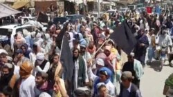 چمن شار کې د سرحدي پولې پرانستو پرضد نن هم احتجاج شوی