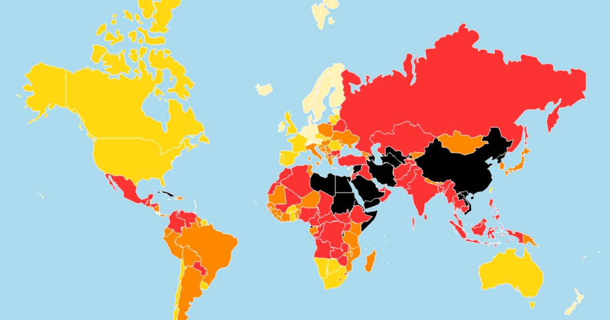 Media Freedom Ranking Media Rights Groups: Press Freedom 'Never Been So Threatened'