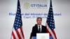 Sekretari amerikan i Shtetit Antony Blinken në konferencë për shtyp gjatë takimit të ministrave të jashtëm të shteteve anëtare të G-7 në Kapri, Itali, më 19 prill, 2024/AP