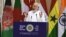 Indian Prime Minister Narendra Modi speaks at the World Sufi Forum in New Delhi, March 17, 2016. 