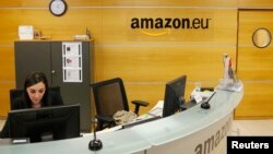 Le bureau d'Amazon au Luxembourg, le 20 novembre 2012.