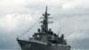 日本軍艦首次穿越台灣海峽中國提出嚴正交涉