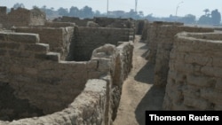 A new archaeological discovery is seen in Luxor