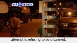 VOA60 Africa - Burkina Faso Army: Soldiers Behind Coup Not Disarming - September 28, 2015