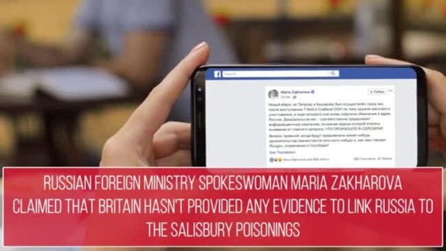Russian Foreign Ministry Still Denies Evidence of Involvement in Salisbury Poisoning