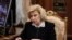 Rusya Cumhurbaşkanı Vladimir Putin'in görevlendirdiği Tatyana Moskalkova, 2016'dan bu yana Rusya İnsan Hakları Yüksek Komiseri.