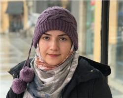 Javad Soleimani’s wife Elnaz Nabiyi, one of those who died in Iran's shoot-down of a Ukrainian passenger plane near Tehran on Jan. 8, 2020. (Courtesy of family)