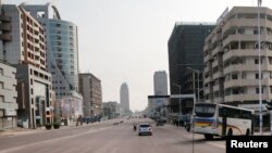 Dans les rues de Kinshasa, la capitale de la RDC, le 19 décembre 2016.