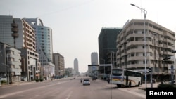 Dans les rues de Kinshasa, la capitale de la RDC, le 19 décembre 2016.