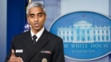 Surgeon General Dr. Vivek Murthy speaks during the daily briefing at the White House in Washington, Thursday, July 15, 2021. (AP Photo/Susan Walsh)