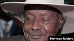 Umongameli Yoweri Museveni.