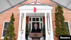 Le premier ministre canadien Justin Trudeau lors d'une conférence de presse sur le coronavirus à Rideau Cottage, Ottawa (Ontario), 19 mars 2020. (Photo Reuters)