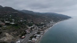 Suasana di garis pantai Pasifik di Malibu, California, menyusul gempa 4,7 magnitudo yang mengguncang area tersebut pada 12 September 2024. (Foto: AP/Jae C. Hong)