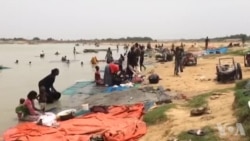 Les Blanchisseurs et autres débrouillards prennent d'assaut tous les jours le bord du fleuve Chari (vidéo)