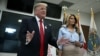 Президент США Дональд Трамп і перша леді Меланія Трамп проголосували на проміжних виборах до Конгресу США у Вест Палм Біч, штат Флорида, 24 жовтня 2026 року 