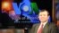 Kem Sokha talks politics on VOA Khmer's 'Hello VOA' program Monday. 