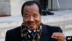 Shugaban kasar Kamaru Paul Biya