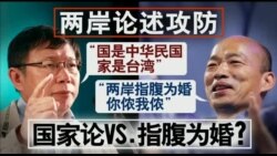 海峡论谈： 挑战2020？台湾要角争访美 两岸论述急攻防