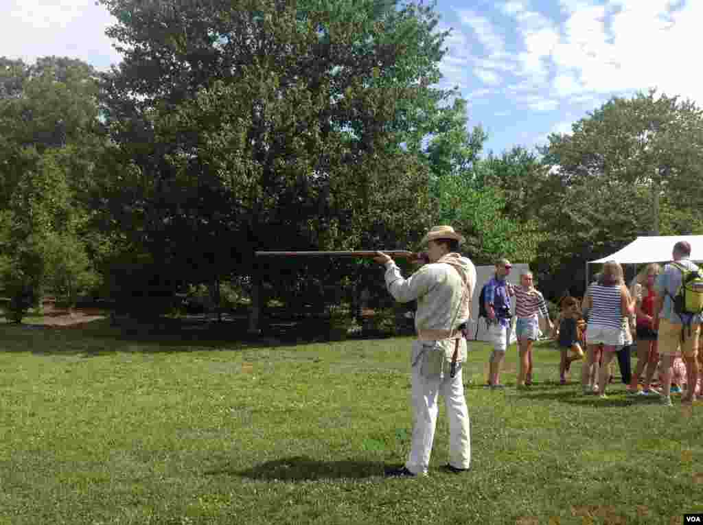 独立战争中的火枪手