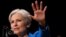 Green Party presidential candidate Jill Stein speaks at a campaign rally in Chicago, Illinois, Sept. 8, 2016. 