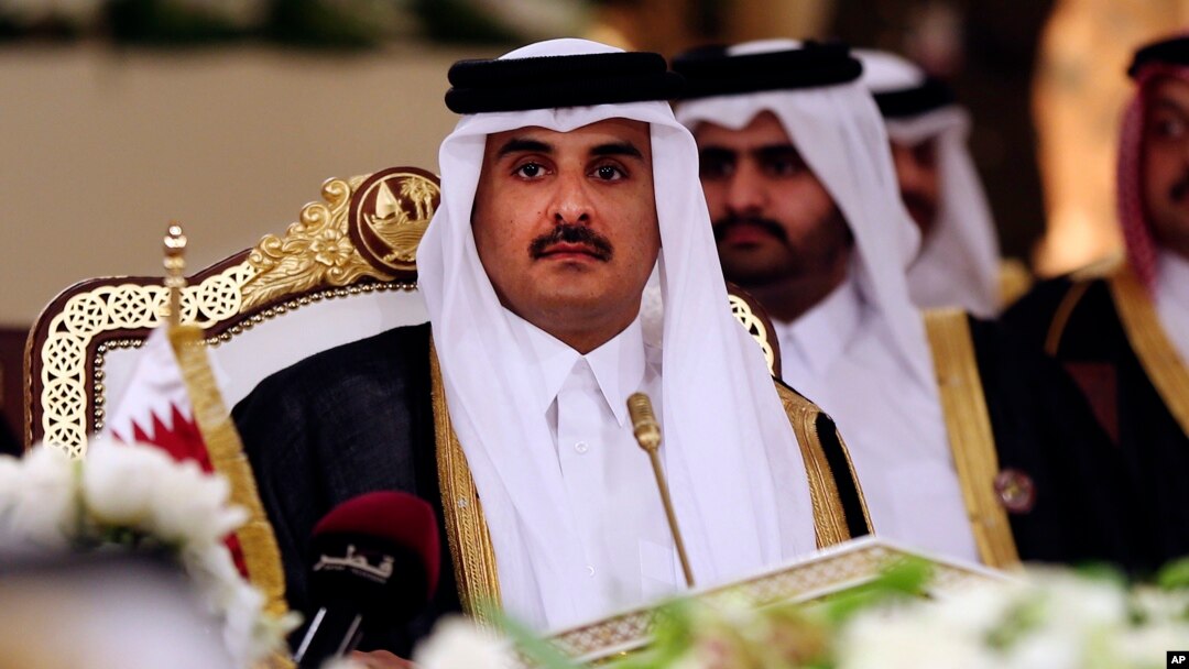 Qatar amiri shayx Tamim bin Hamad al-Taniy