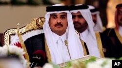 Qatar amiri shayx Tamim bin Hamad al-Taniy