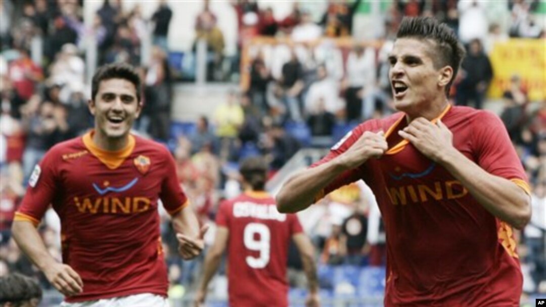 Klub AS Roma, Italia hanya bermain 0-0 melawan Verona dalam pertandingan hari Selasa (1/5).