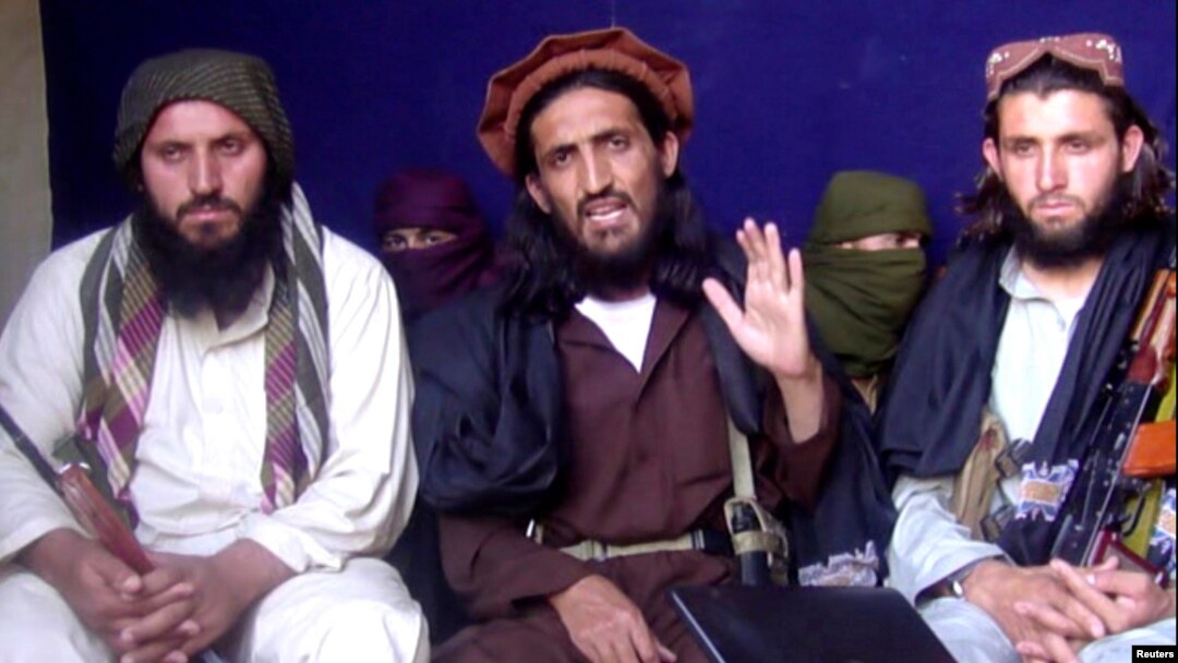 Beberapa pemimpin Taliban-Pakistan di kawasan kesukuan Mohmand, Pakistan (foto: dok).