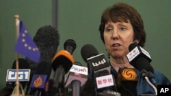 Kepala Kebijakan Luar Negeri Uni Eropa Catherine Ashton (Foto: dok). Dalam pertemuan Uni Eropa di Brussels, para menlu Uni Eropa menyepakati akan mencabut sanksi atas Zimbabwe pasca referendum.