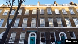 FILE - A general view shows the Charles Dickens Museum in central London, Dec. 10, 2012. 