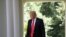 Tổng thống Trump đến Vườn Hồng Nhà Trắng để loan báo quyết định rút ra khỏi thỏa thuận khí hậu Paris ở Washington, ngày 1 tháng 6, 2017.