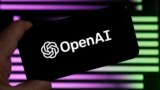 The logo for OpenAI, the maker of ChatGPT, appears on a mobile phone, in New York, Jan. 31, 2023.