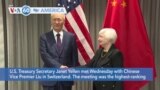 VOA60 America - US and China Hold High-Ranking Summit in Zurich