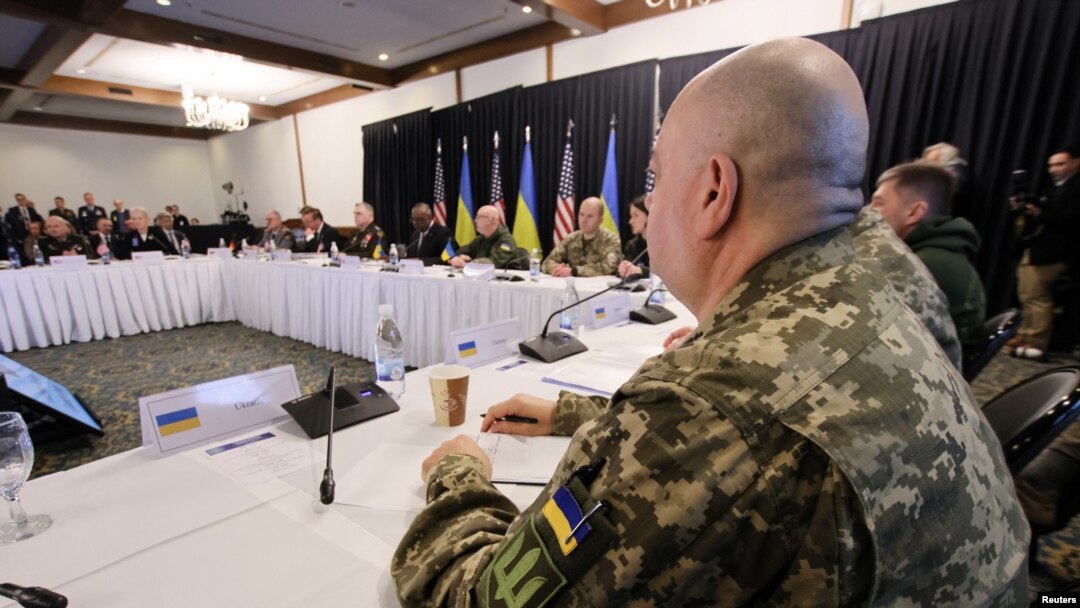 Контактна група з оборонної підтримки України зустрічається в Рамштайні, 20 січня 2023 року